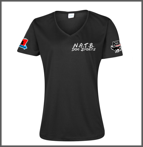 NATB Female Technical V Neck